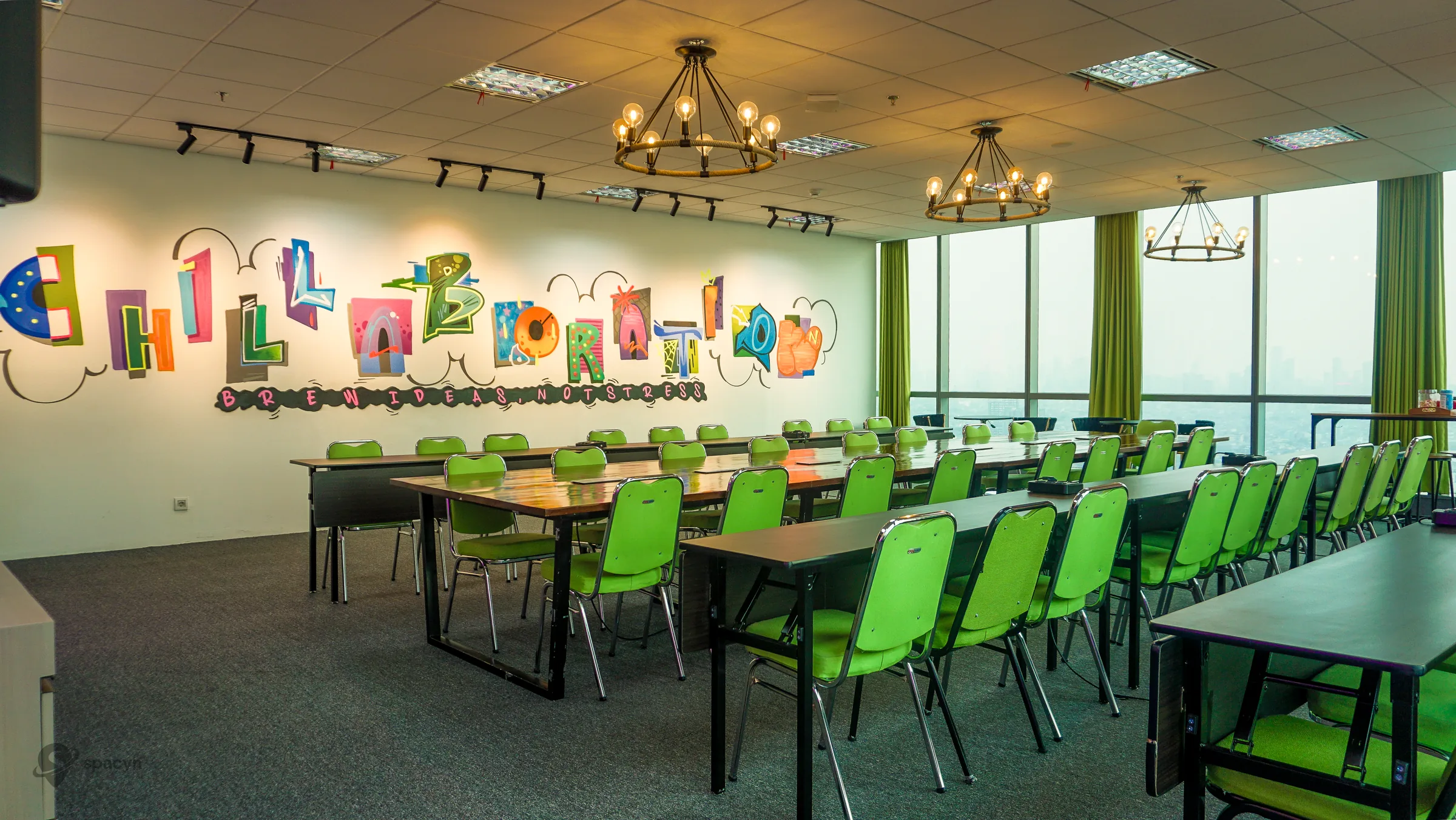 Collaboration Room Chillaboration untuk workshop, gathering, dan event